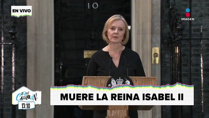 Isabel II: Liz Truss ofrece un discurso tras la muerte de la reina