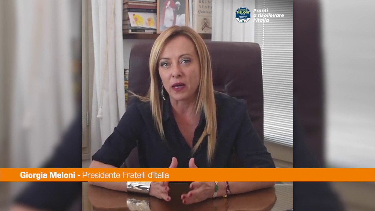 Energia, Meloni "Serve anche un tetto nazionale al prezzo"