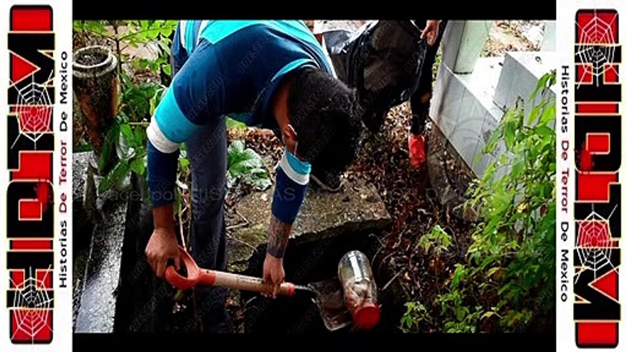 Cuidado!! Si te gusta tomar cosas tiradas como dinero u objetos en un panteón mira esto