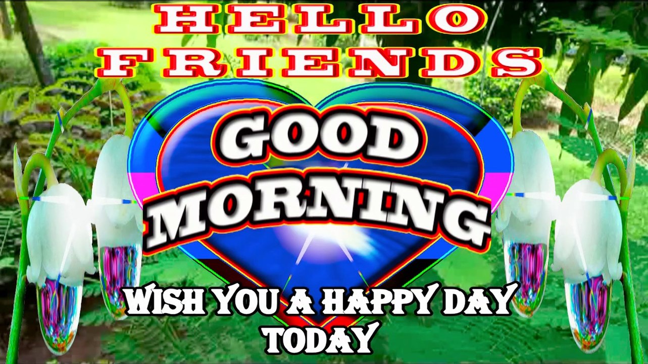 Hello Friends | Good Morning | Wish you a happy day today