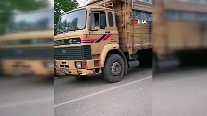 Otomobil kamyona arkadan çarptı: 1 ölü, 1 yaralı