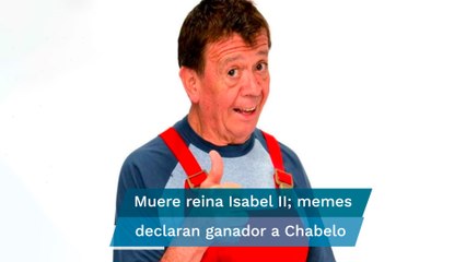 Chabelo se vuelve tendencia tras la muerte de la reina Isabel II
