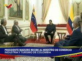 Presidente Maduro sostiene reunión con el Ministro de Comercio, Industria y Turismo de Colombia