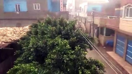 سقوط أمطار على عدد من قرى كفر الشيخ