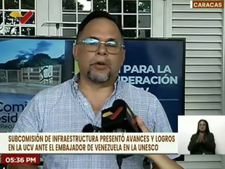 Download Video: UNESCO destaca recuperación integral de espacios en la UCV