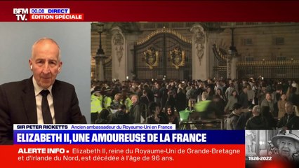 Sir Peter Ricketts, ancien ambassadeur du Royaume-Uni en France: "La reine a été là toute ma vie"