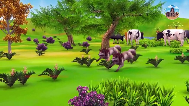 Zombie Black Mammoth vs Zombie Big Bulls Save Cartoon Cow From Mammoth Elephant Animal Fight