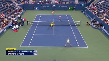 Mcnally / Blumberg - Sanders / Peers - Les temps forts du match - US Open