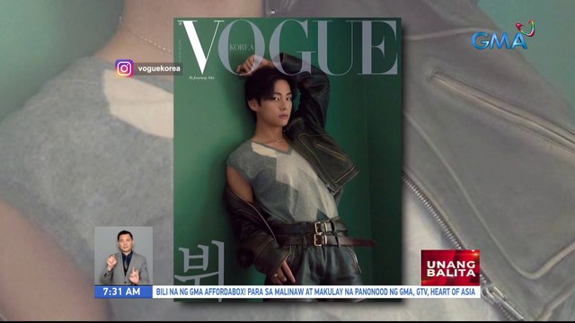 BTS V, featured sa 3 magazine cover ng Vogue Korea October issue | UB