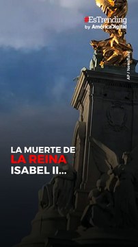 ¿Una señal? Arcoíris se posó sobre el Palacio de Buckingham mientras se conocía la muerte de la Reina Isabel II