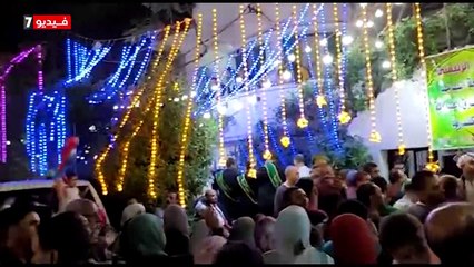 "الليلة الختامية".. زحام واحتفالات حتى الصباح فى مولد سيدى القبارى بالإسكندرية