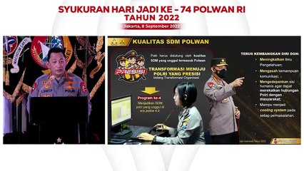 Kapolri Dorong Polwan Untuk Terus Kembangkan Diri