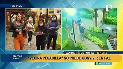 La acusan de ser violenta: mujer agrede al hijo de su vecina en SMP