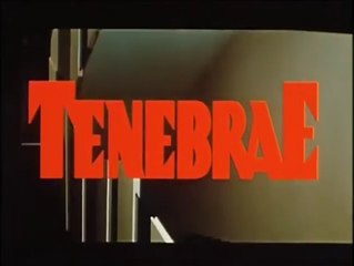 TENEBRAE Tenebre (1982) Bande Annonce Allemande