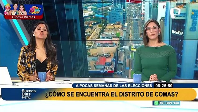 Candidatos a Comas Miguel Saldaña y Alexis Bañes explican cómo atacar la inseguridad ciudadana