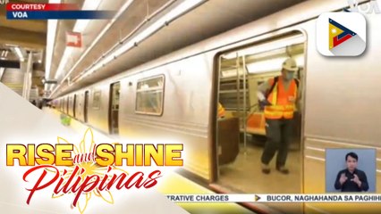 New York, inalis na ang mandatory na pagsusuot ng face mask sa public transportation
