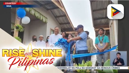 GOVERNMENT AT WORK | 50 housing units, itinurn-over ng NHA sa Basilan