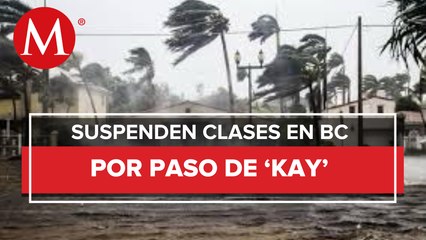 Huracán 'Kay' toca tierra en Mulegé, Baja California Sur