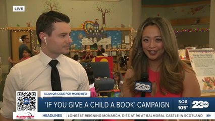 'If You Give a Child a Book' campaign