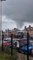 Tornado Builds Up Around School in Town in Edinburgh, UK