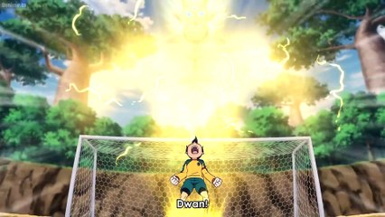 Inazuma Eleven Episode 118 - The Fearsome Team Garshield!(4K Remastered)