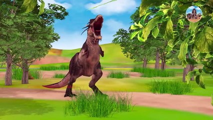 Funny Gorilla vs Zombie Dinosaur Animal Fight   Giant Gorilla Saves Forest animals From Dinosaur