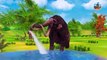 Giant Mammoth vs Monster Lion Mammoth Epic Battle   Woolly Mammoth Saved Giant Bulls From Lion
