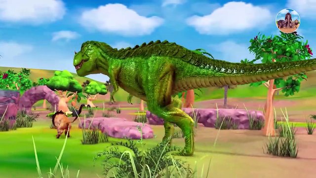 Cow Cartoon, Giant Bulls vs Zombie Dinosaur Animal Fight Cows Transformation into Zombie Bulls