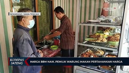 Harga BBM Naik, Pemilik Warung Makan Pertahankan Harga