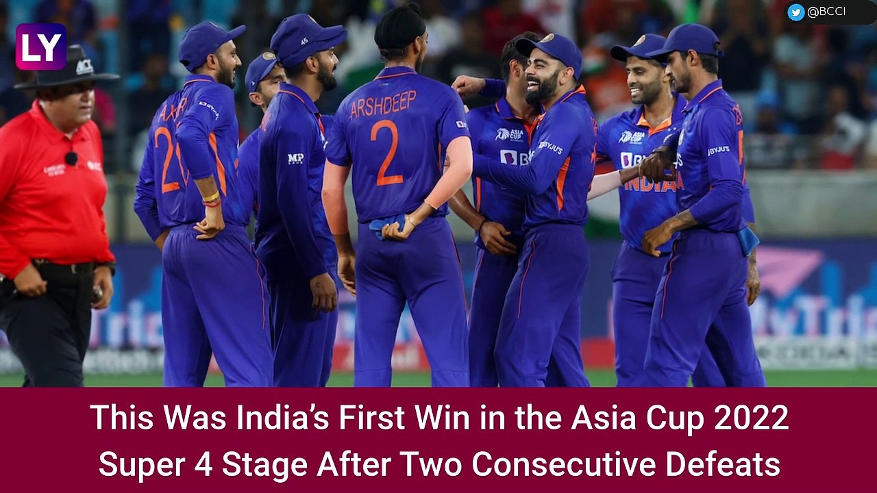 India vs Afghanistan, Asia Cup 2022 Super 4 Stat Highlights Virat