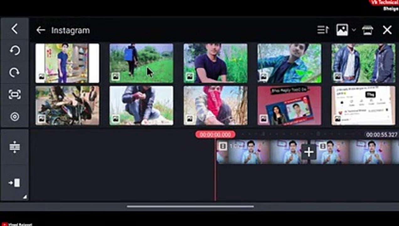 Kinemaster Video Editing _ Youtube Ke Liye Video Kaise Edit Kare _ Kinemaster Se Video Kaise Banaen ( 240 X 426 )