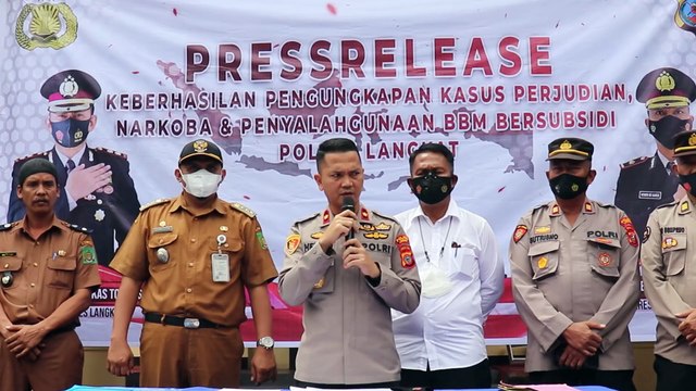 Polres Langkat Berhasil Ungkap Kasus Migas, Narkotika & Judi