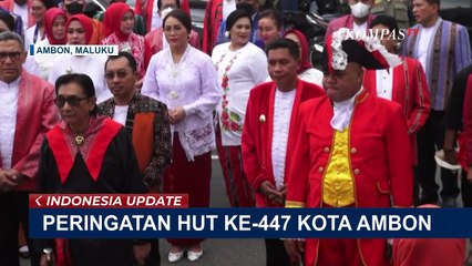 Tarian Cakelele buka Peringatan Ulang Tahun Ke-447 Kota Ambon