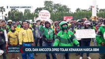 Ojol dan Anggota DPRD Lampung Tolak Kenaikan Harga BBM