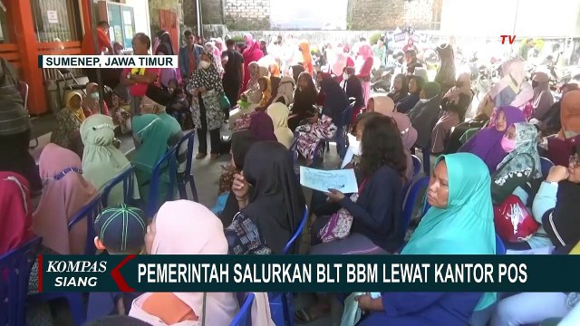Pemerintah Mulai Salurkan BLT BBM dan Bantuan Pangan Non Tunai Lewat Kantor Pos