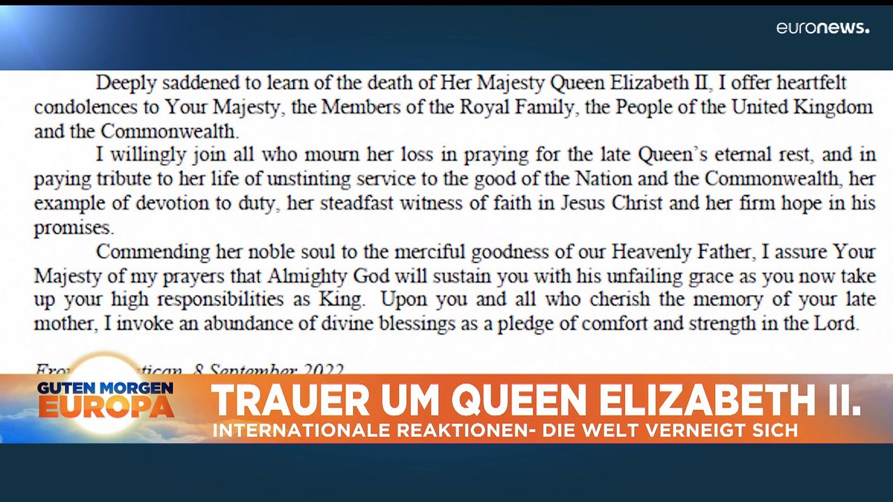 Nachrichten des Tages | 9. September - Morgenausgabe