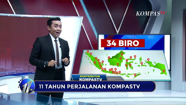 11 Tahun Perjalanan KompasTV Mengudara