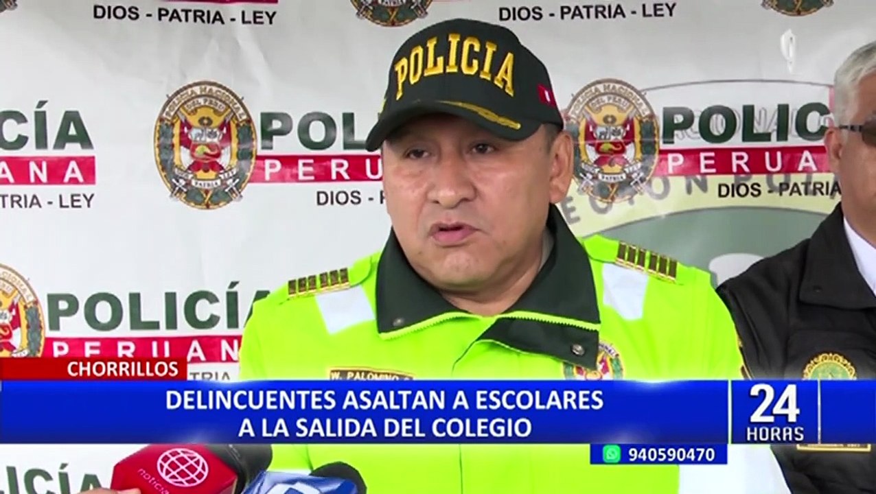 Chorrillos: capturan a delincuente que participó en intento de asalto a una escolar