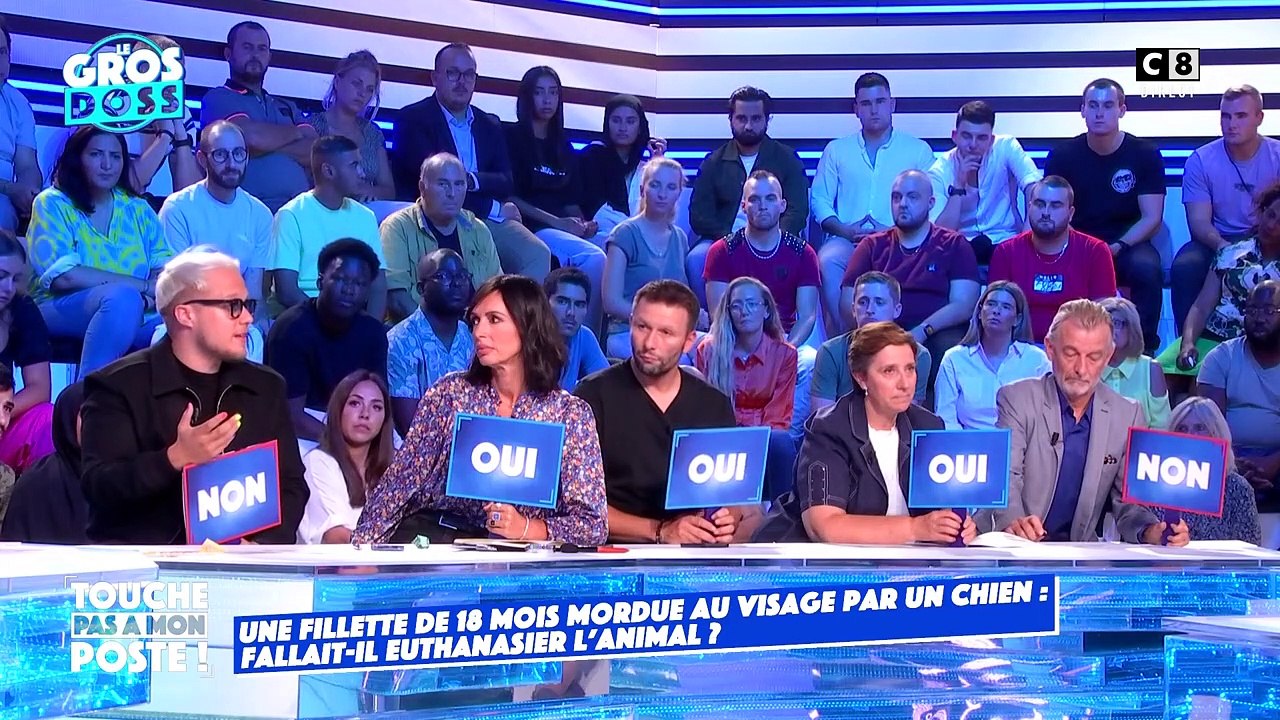 TPMP : Guillaume Genton choque Cyril Hanouna et d'autres chroniqueurs dans l'extrait vidéo. Le débat portait sur une fillette de 18 mois qui a été mordue au visage par un chien, "fallait-il euthanasier l'animal ?".