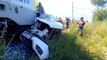 Son dakika haberleri | Hemzemin geçitte trenin çarptığı hafif ticari aracın sürücüsü öldü