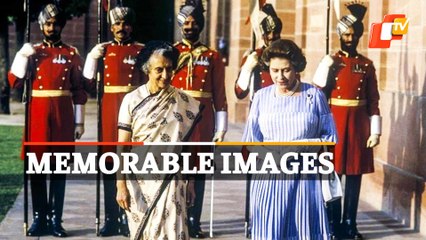 Queen Elizabeth II No More - Memorable Images Of Queen Elizabeth In India