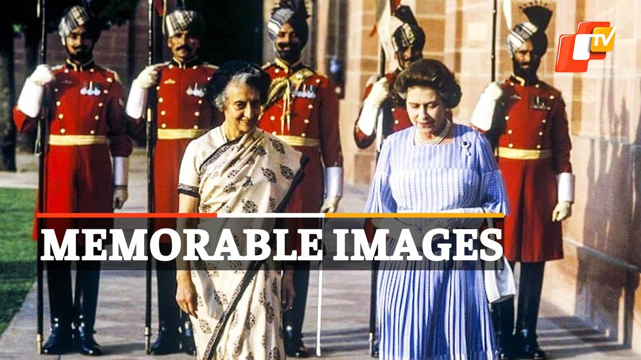 Queen Elizabeth II No More - Memorable Images Of Queen Elizabeth In India