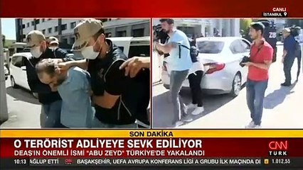 Cumhurbaşkanı Erdoğan yakalandığını duyurmuştu! DEAŞ'lı terörist adliyeye sevk edildi