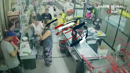 İstanbul’da kasiyere tokatlı saldırı kamerada!