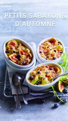 CUISINE ACTUELLE - Petits sabayons d’automne