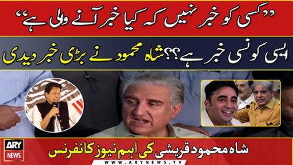 Shah Mahmood breaks silence, reveals a big news