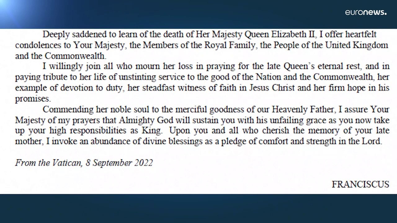 Die Welt verneigt sich vor der Queen