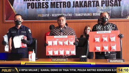 PRESISI UPDATE 14.00 WIB : Pengungkapan Tindak Pidana Narkotika Dan Psikotropika