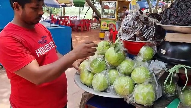 Biggest Guava Masala of Bangladesh Tasty Achari Pyara Bangladeshi Street Food