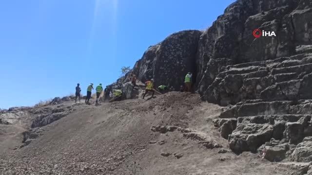 Anadolu'nun 'Tek Dolma Kalesi'nde kazı çalışması başlatıldı